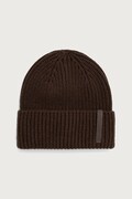 The North Face beanie kapa z merino volno rjava NF0A8HMRNMF1
