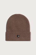 The North Face beanie kapa MINI LOGO rjava NF0A8HMF1OI1