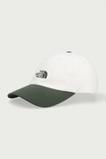 The North Face czapka bejsbolówka z bawełną Norm beżowa NF0A7WHOW951