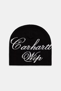 Carhartt WIP Travon Beanie czapka beanie z bawełną czarna I036811