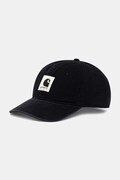 Carhartt WIP Canvas Cap czapka z daszkiem bawełniana czarna I037182