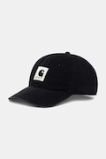 Carhartt WIP Canvas Cap czapka z daszkiem bawełniana czarna I037182