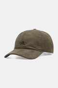adidas czapka z daszkiem bawełniana zielona KH2018