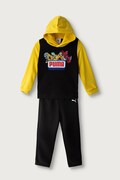 Puma komplet dresowy dziecięcy z bawełną PUMA X TRANSFORMERS MINICATS Loungewear Set INF czarny 637631