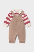 Mayoral Newborn set kojenecký bavlněný s elastanem béžový 2680