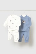 Mayoral Newborn σετ φόρμας βρεφικό βαμβακερό με ελαστάν μπλε 2664