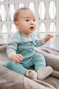 Mayoral Newborn трикотажний комплект для немовлят бавовняний бірюзовий 2603