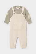 Mayoral Newborn трикотажний комплект для немовлят бавовняний зелений 2603
