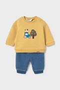 Mayoral Newborn komplet niemowlęcy z bawełną żółty 2535
