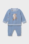 Mayoral Newborn komplet niemowlęcy bawełniany niebieski 2523