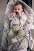 Mayoral Newborn komplet niemowlęcy z bawełną zielony 2522
