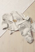 Mayoral Newborn комплект для немовлят з бавовною сірий 2519