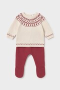 Mayoral Newborn komplet codzienny niemowlęcy bawełniany czerwony 2505
