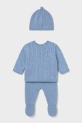 Mayoral Newborn комплект за бебе от памук син 2503