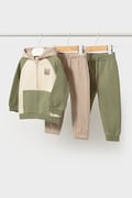 Mayoral set di tuta per bambini con cotone verde 918