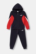 Puma dres dziecięcy z bawełną ESS BLOCK Full-Zip Sweat Suit czarny 695219