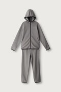 EA7 Emporio Armani dres dziecięcy z bawełną szary 7B000408 AF12660