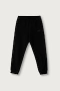 EA7 Emporio Armani spodnie dresowe dziecięce z bawełną czarne regular waist 7B000359 AF10368