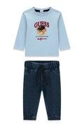 Guess komplet codzienny dziecięcy niebieski I6YG07 K4014