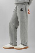 Calvin Klein Jeans spodnie dresowe dziecięce z bawełną szare regular waist LVCKTJC43B