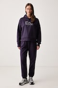 EA7 Emporio Armani komplet dresowy damski z bawełną fioletowy AF10377.7W001373