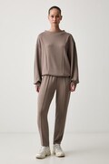 EA7 Emporio Armani спортен анцуг дамски кафяв AF24375.7W000194