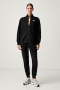 Puma σετ φόρμας γυναικείο με βαμβάκι μαύρο 694001