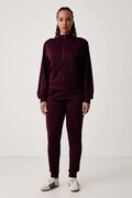 adidas komplet dresowy damski Essentials Feelcozy fioletowy KQ7582