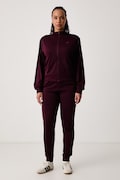 adidas komplet dresowy damski Essentials Feelcozy fioletowy KQ7582