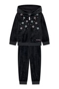 Guess komplet dresowy dziecięcy czarny K6BG05 K5912