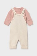 Mayoral Newborn komplet niemowlęcy z bawełną beżowy 2608