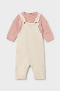 Mayoral Newborn комплект для немовлят з бавовною бежевий 2608