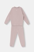 Puma komplet dresowy dziecięcy z bawełną Loungewear Sweat Suit różowy 689727