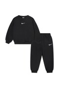 Nike σετ φόρμας παιδικό με βαμβάκι μαύρο 86M188