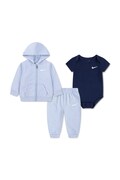 Nike σετ φόρμας βρεφικό με βαμβάκι μπλε 56L940