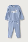 Puma komplet dresowy dziecięcy z bawełną MINICATS ESS Crew Set FL INF niebieski 686280