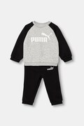 Puma dres dziecięcy z bawełną MINICATS ESS Raglan Crew Se czarny 686281