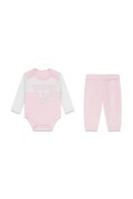 Guess komplet codzienny dziecięcy bawełniany różowy H6YG04 K4125