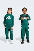 adidas teplákový set dětský s bavlnou zelený KT3329