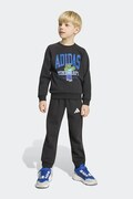 adidas tepláková detská s bavlnou MINECRAFT čierna KH3194