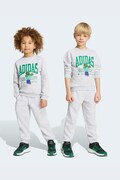 adidas tepláková detská s bavlnou MINECRAFT sivá KS9036
