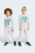 adidas tepláková detská s bavlnou MINECRAFT sivá KS9036