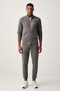 EA7 Emporio Armani komplet dresowy męski bawełniany szary AF13512.7M002424