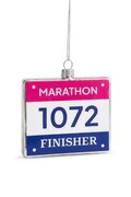 YUP in de BOOM zawieszka choinkowa ze szkła YUPMARATHON