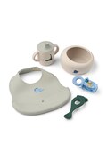 Liewood zestaw naczyń dziecięcy Mileah Baby Mealtime Set beżowy LW20421