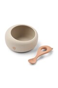 Liewood zestaw niemowlęcy dziecięcy Sparia Bowl w Spoon różowy LW20335