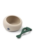Liewood zestaw niemowlęcy dziecięcy Sparia Bowl w Spoon beżowy LW20335