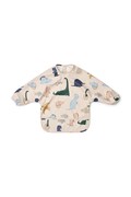 Liewood śliniak dziecięcy Merle Printed Cape Bib beżowy LW18136