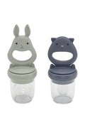 Konges Sløjd otroški cucljalnik za sadje SILICONE FRUIT FEEDING PACIFIER mornarsko modra KS106228