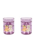 Konges Sløjd σετ κούπες παιδικές 2 PACK GLITTER CUPS μωβ KS105837